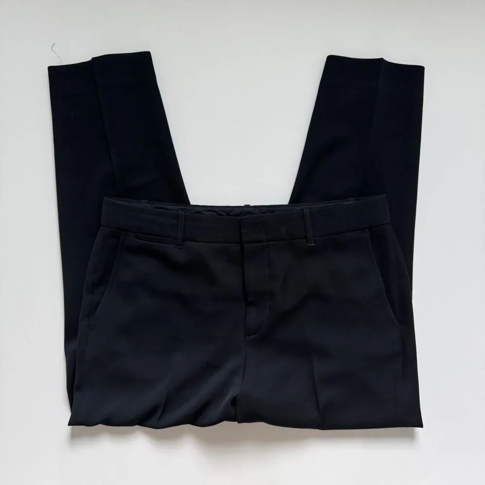 Vince Tapered Trouser Black Pants Size 14 - Picture 2 of 9